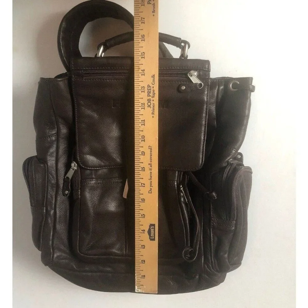 Canyon Outback Leather Goods, 'Freedom Mine' Heavyweight Bag GUC w/seam wear